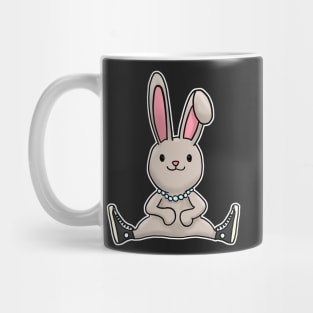 Rabbit with chucks and pearls happy easter 2021 bunny Mug